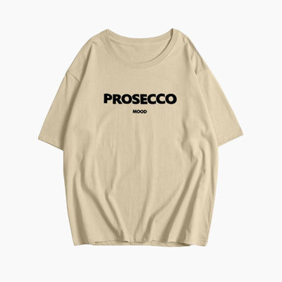 Prosecco Mood™ | Behagelig Oversized T-skjorte