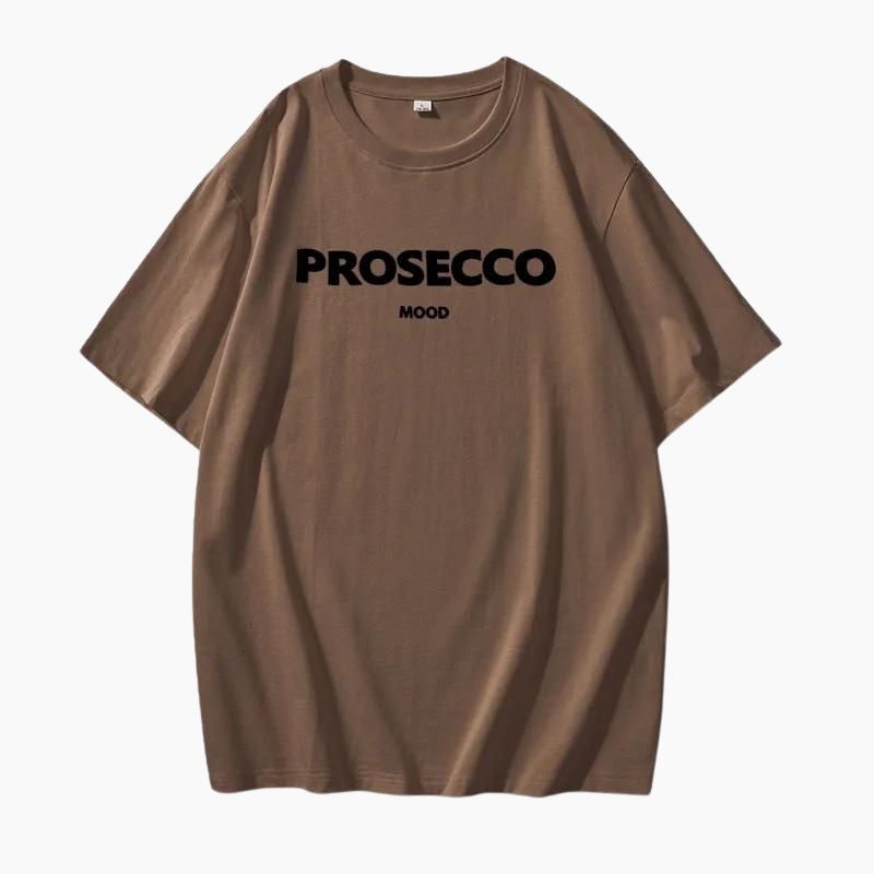 Prosecco Mood™ | Behagelig Oversized T-skjorte