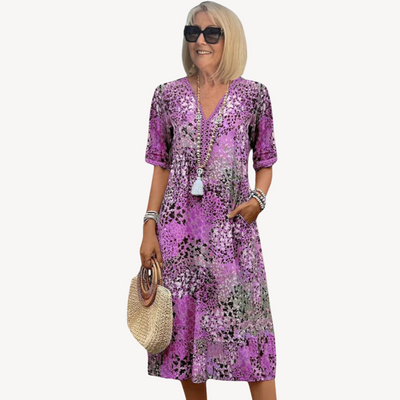 Anwen™ | Elegant bomulls Boho-kjole