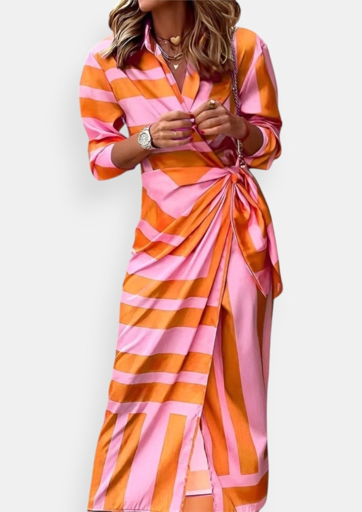 Ruth™ | Elegant omslagskjole