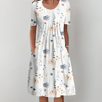 Heather™ | Klassisk blomsterkjole