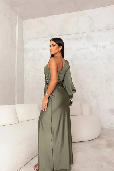 Vera™ | Elegant ett-skulderkjole